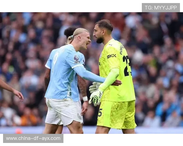 哈兰德抢到六码点位置